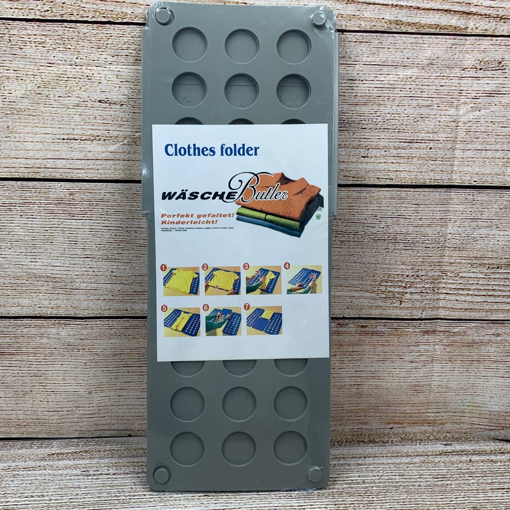 Wäsche Butler Clothes Folder‎ Shirt Folding Board Laundry Organization Tool New